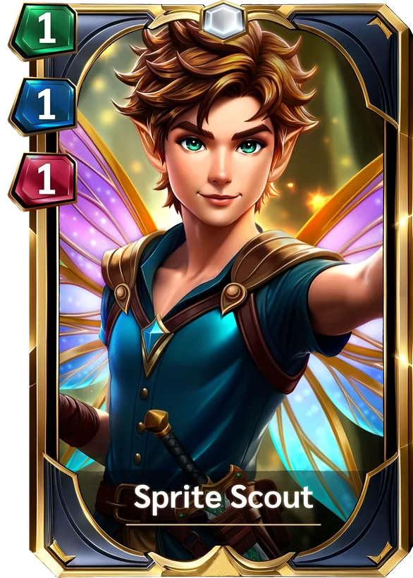 Sprite Scout card