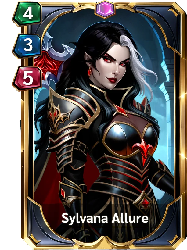 Sylvana Allure card
