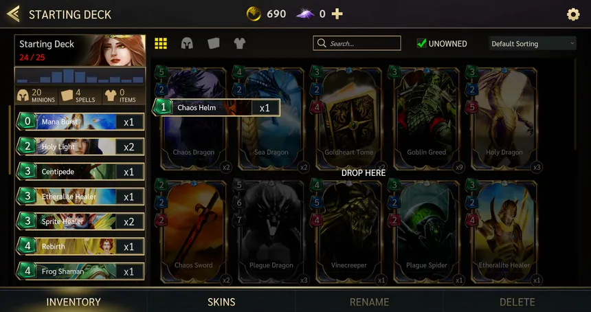 Wallet Account Interface