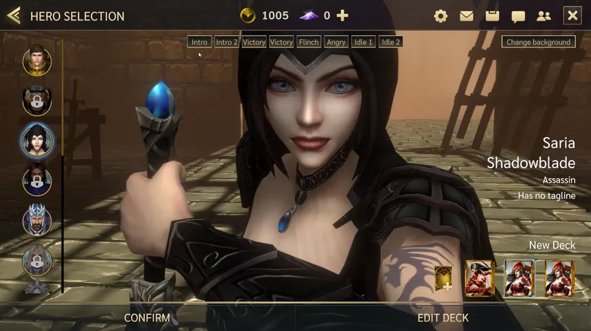 Hero Selection